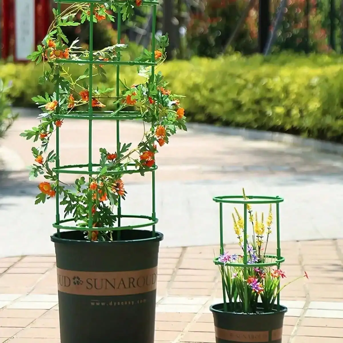 1 piece of plant climbing bracket that can be spliced, plant flower rack, balcony branch climbing vine rack