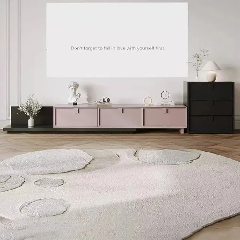 

Modern Nordic TV Stand Stylish Storage Solution Trendy Storage Rack TV Stand Design Living Room Furniture