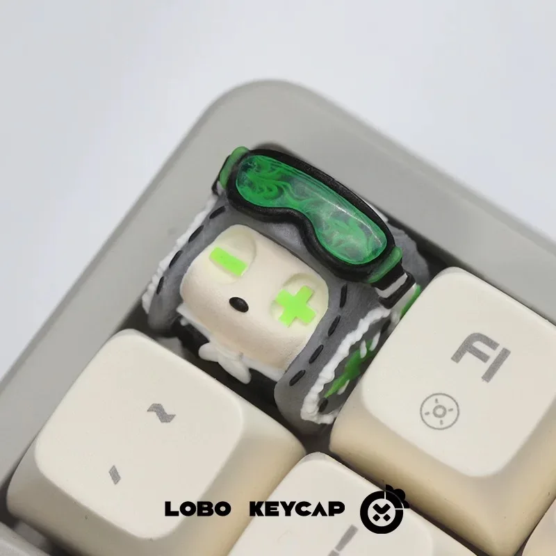 Flight cap FLIGHT-v2 handmade personalised keycap translucent resin mechanical keyboard cap customised ESC