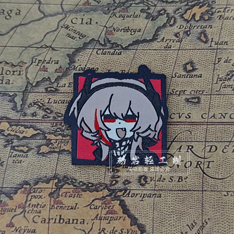 

2D Frontline M4 SOPMOD2 нашивки на липучке для одежды милая собака значок морали персонализированная наклейка на рюкзак