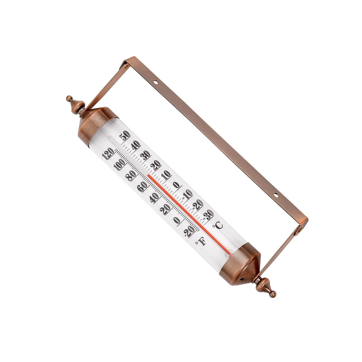 10 Inches New Premium Steel Indoor/Outdoor Thermometer Wireless Decorative