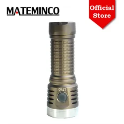 Mateminco LT40 Mini EDC wysoki prześwit 12600lm USB-C akumulator 21700 mocna latarka LED do biwakowania, wędkowania, polowania