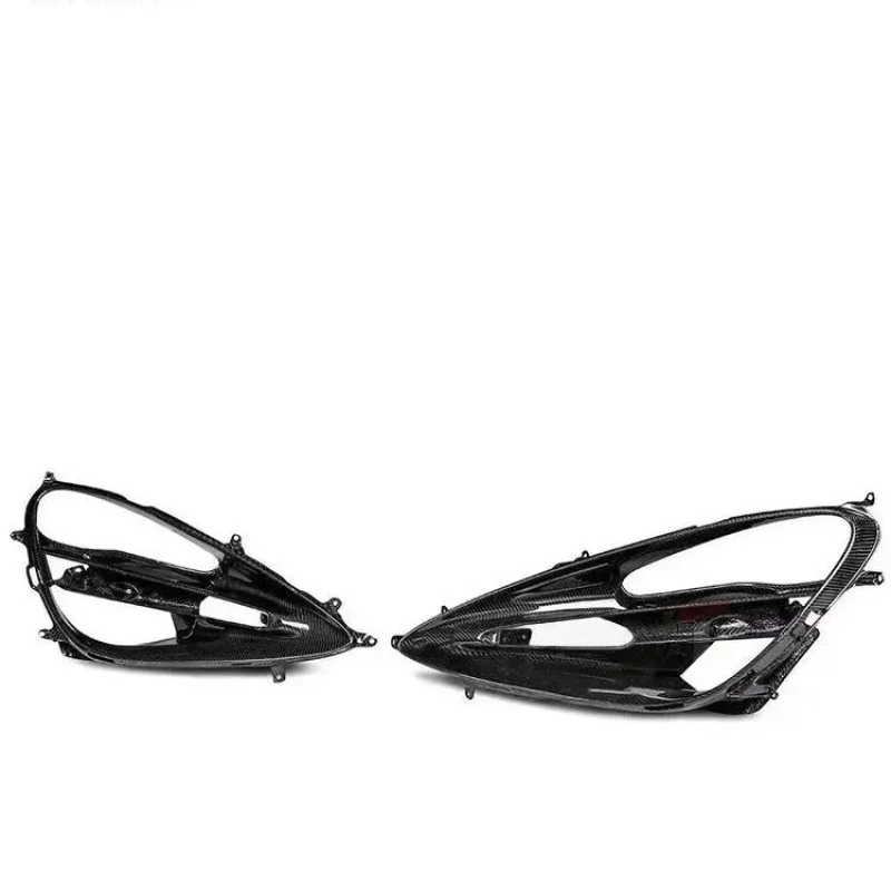 765LT Style Dry Carbon Fiber Headlight Cover Compatible with 720S