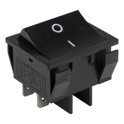 KCD7-301 perforate 28 x 31 mm 6 pin ON - OFF boat rocker switch power switch