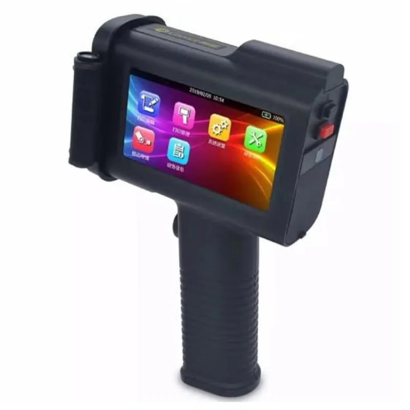 M2 Handheld Portable Touch Screen Inkjet Printer Smart Coder Food Plastic Bag Carton Production Date Printing