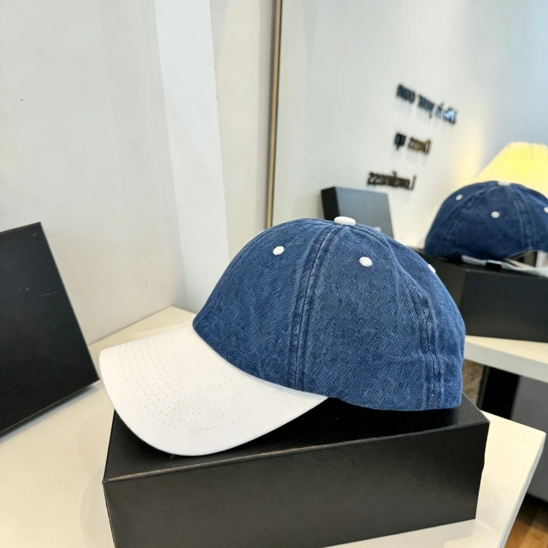Holiday Gifts Handmade Luxury Brand Sun Hats Baseball Caps Denim Unisex Casual Fisherman Bucket Hats Flat Duckbill Golf Caps
