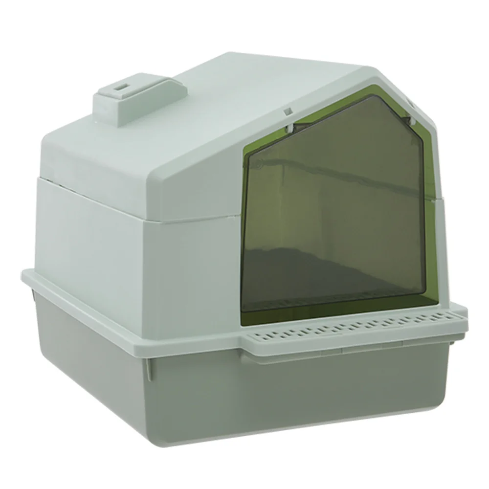 Foldable Anti-Splash Enclosed Cat Litter Box