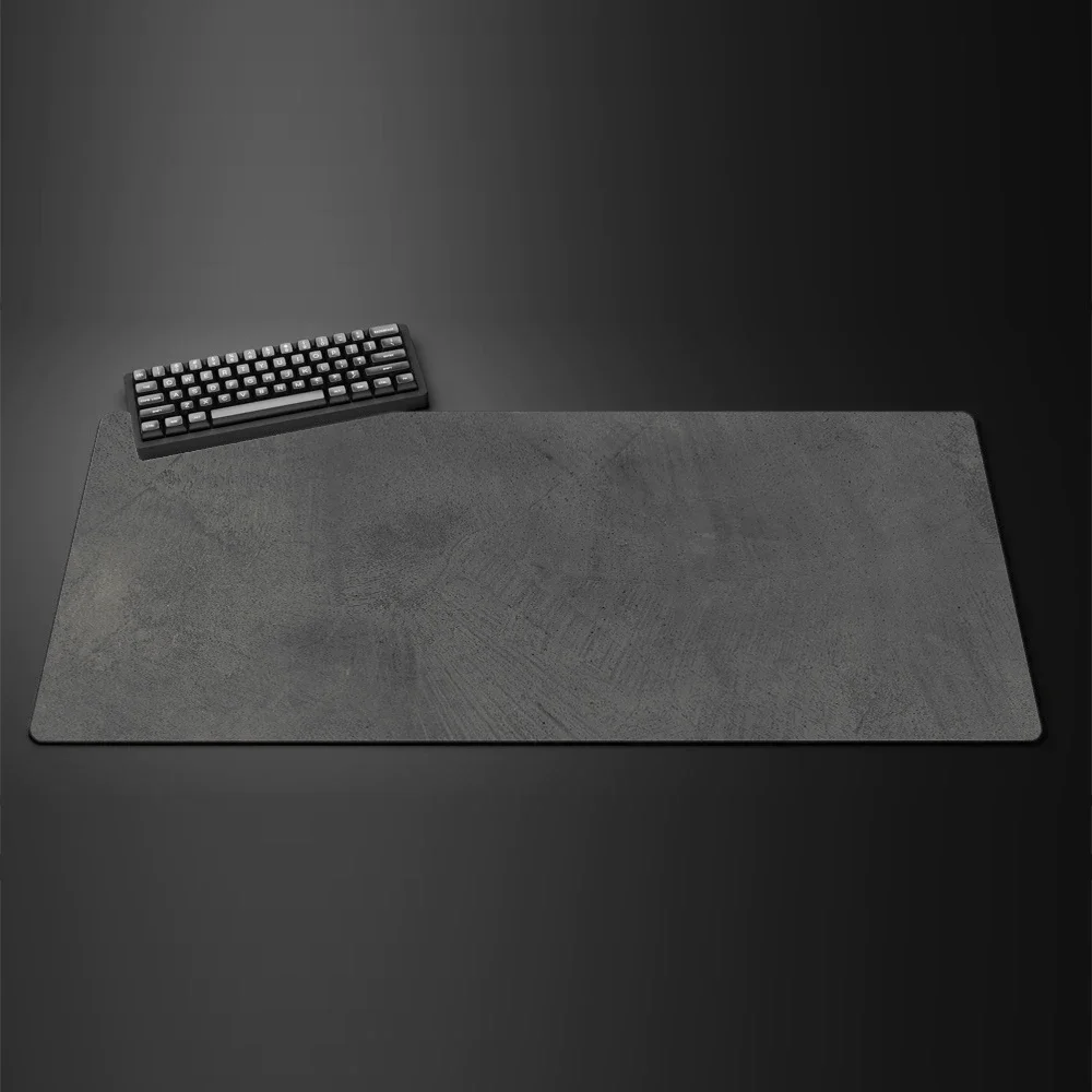 Gray Texture Mouse Pad Large Computer Office Game Table Mats XXL Rubber Anti-slip Gaming Keyboard Mousepads Long Desk Accessory