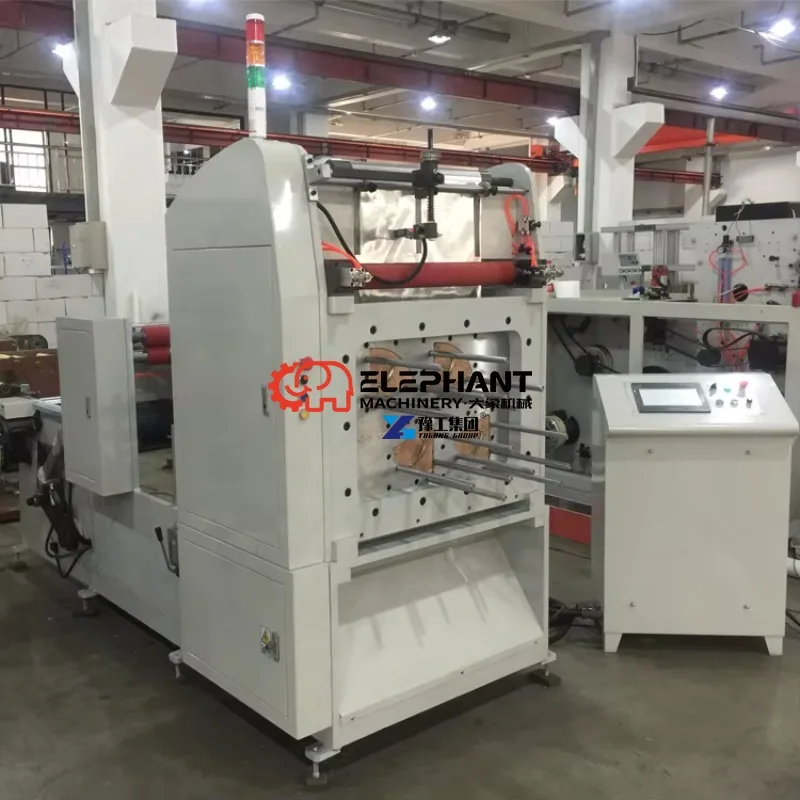 Fully Automatic 4-Color Wide Format Paper Cup Printing Die Cutting Machine Stack Structure | Roll Sheet Cup Label Paper Printer