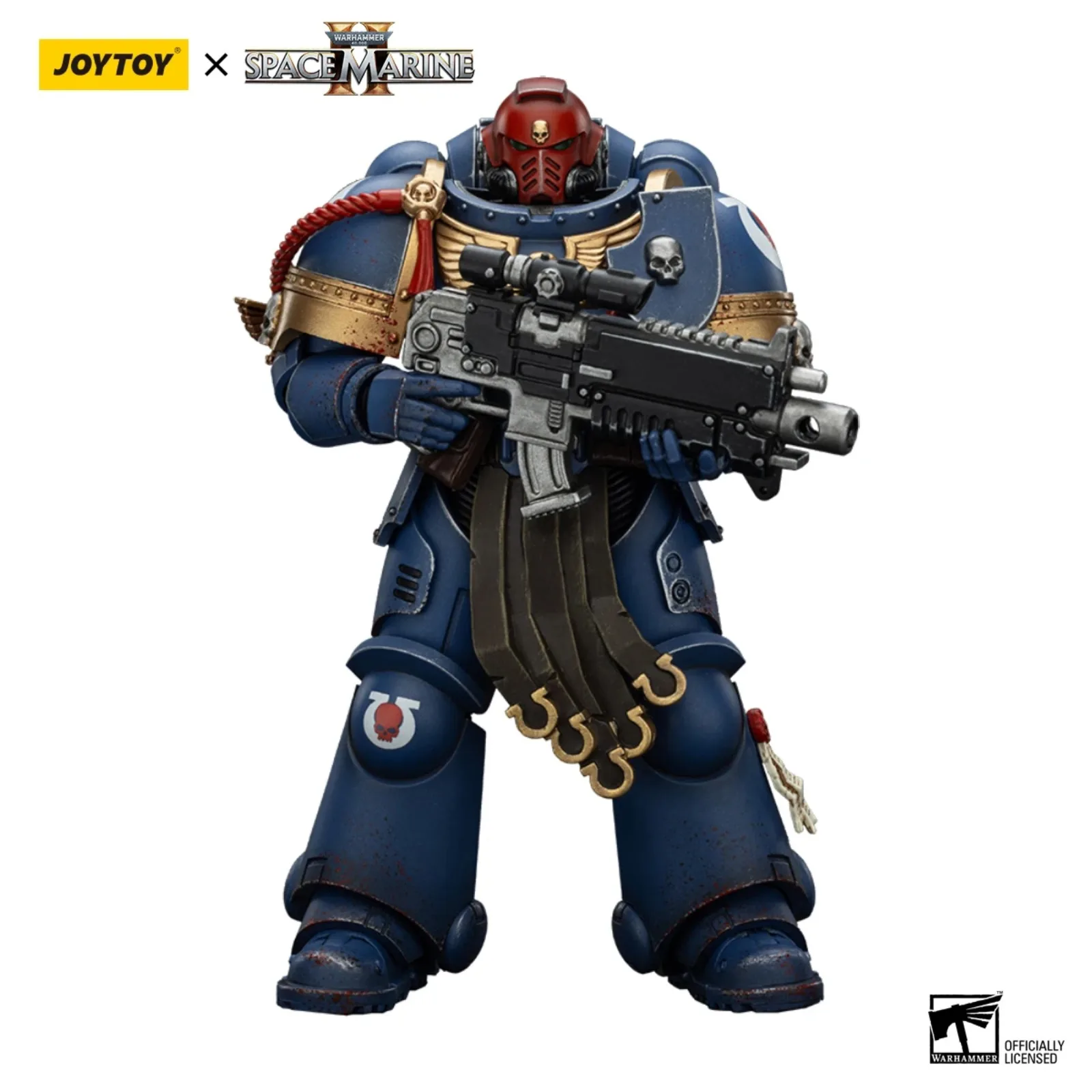 

JOYTOY Warhammer 40K 1/18 Scale Ultramarines Sergeant Gadriel Action Figure Collectors Edition Anime Military Model