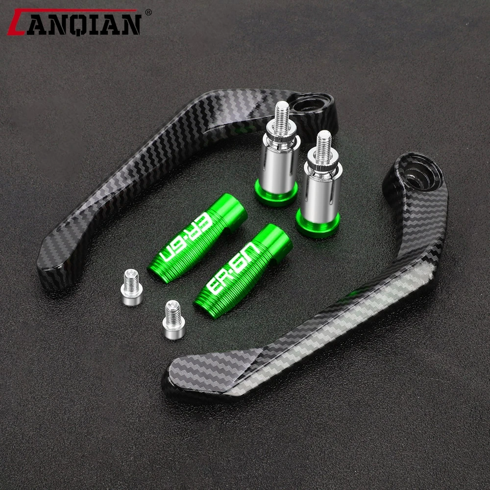 

7/8" 22mm Handlebar Grips Guard For Kawasaki NINJA 650R/ER6N 2006-2008 ER-6N Motorcycle Accessory Brake Clutch Lever Protector