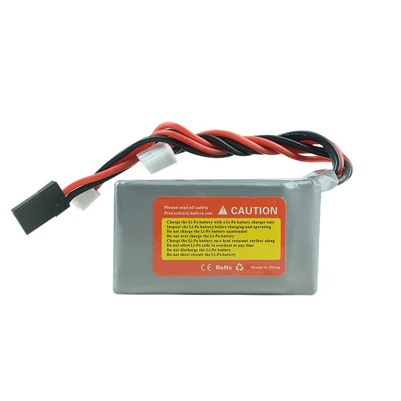 7.4V Lipo Battery 2S 2700mah 20C Receiver Battery For LRP VTEC Oil truck RC Receiver mp93 mp10 Spare Parts with Futaba JR Plug