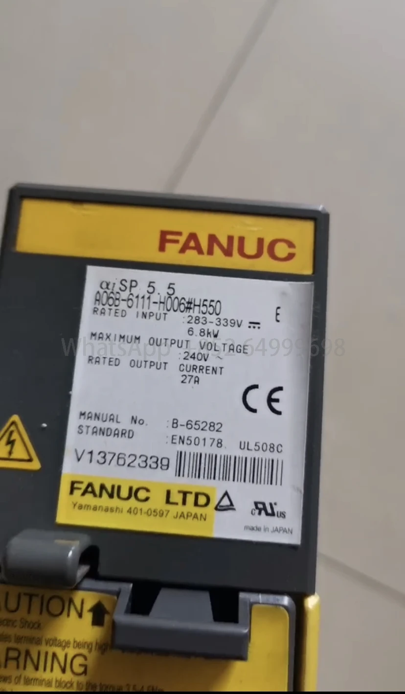 A06B-6111-H006#H550  Servo Drive Amplifier Module For CNC Machine tested ok