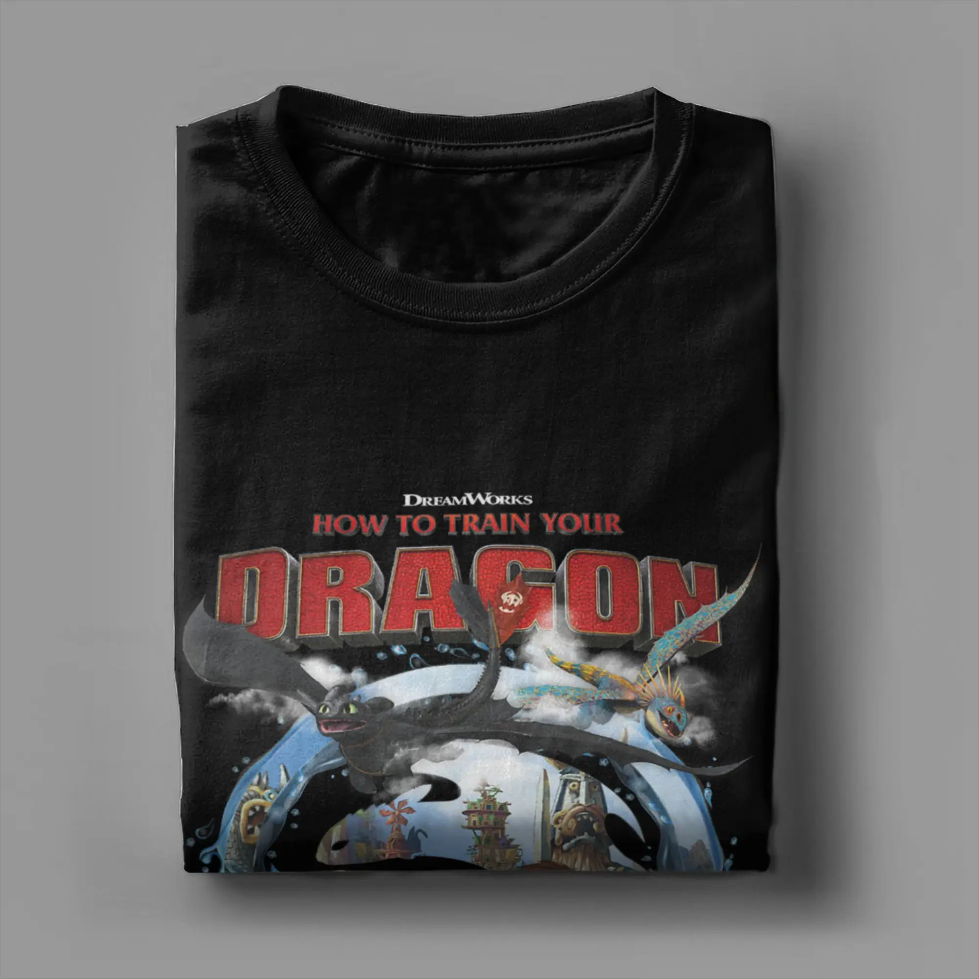 العالمي ملحمة الكون جزيرة بيرك التنين بوابة افتتاح تي شيرتات الموضة للرجل Y2K التصميم الكلاسيكي ملابس قصيرة الأكمام #4