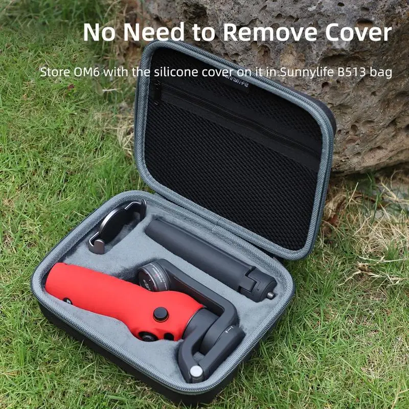 Soft Silicone Handle Anti-Scratch Cover For Osmo Mobile6 Durable Case Protector Gimbal Protective Case Sleeve Skin Protector