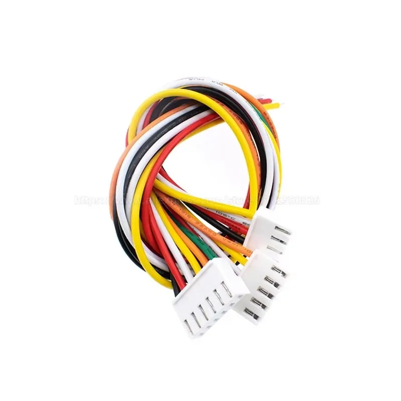 10PCS VH VH3.96 2/3/4/5/6 Pin Female Housing Plug Connector With Wire 22AWG 20cm 2p 3p 4p 5p 6p 3.96MM Single Head Tinned Cable