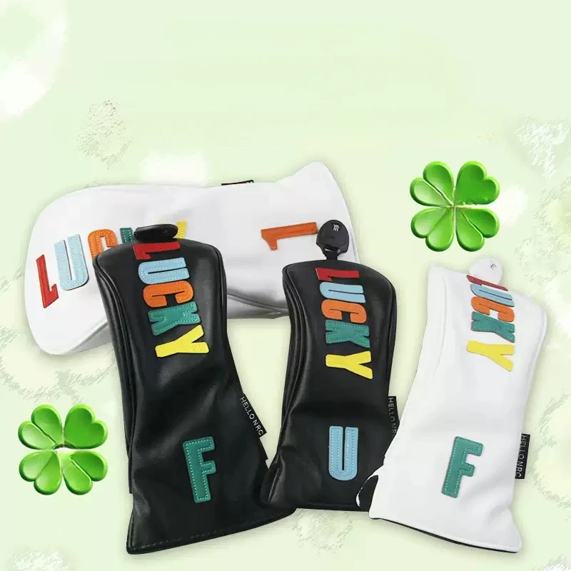 decorative-golf-headcovers-3pcs-lucky-pattern-protective-sleeves-for-driver-fairway-clubs-reusable-golf-accessories
