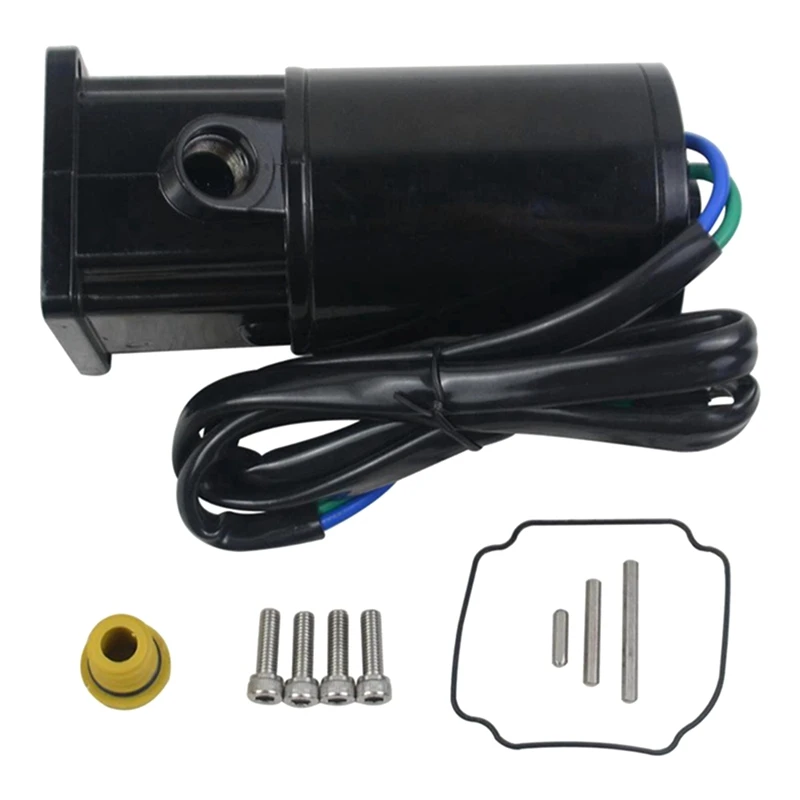 12V 2-Wire Outboard Tilt Trim Pump Motor For Mercury Mariner Force 40HP-125HP 809885A1 809885A2 809885T2 893907 813447