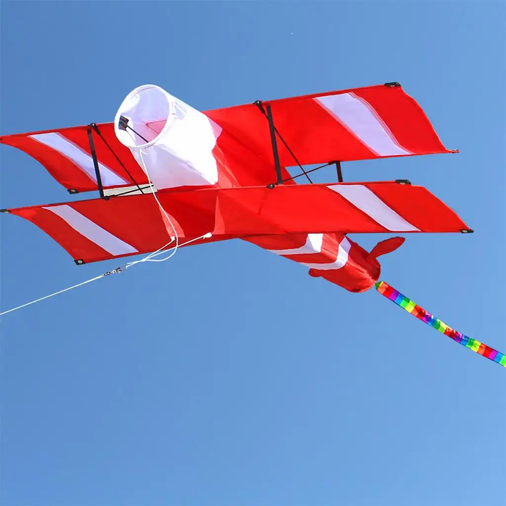 Long Tail Park 3D with 100Meters Line Single Line Plane Kite for Children