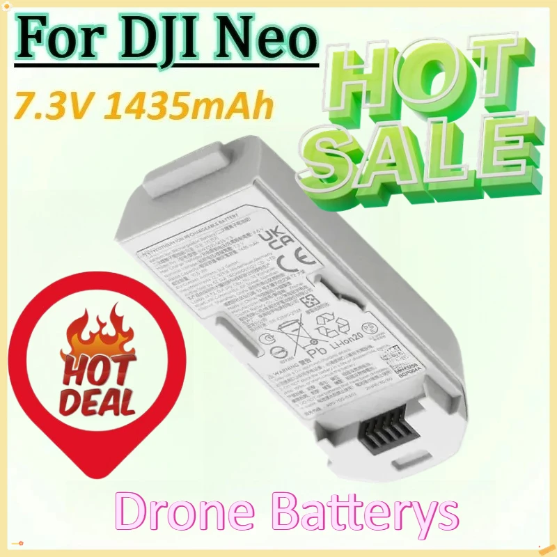 

New 7.3V 1435mAh Drone Batterys for DJI Neo Intelligent Flight Accessories Replacement Drone Li-ion Rechargeable Battery