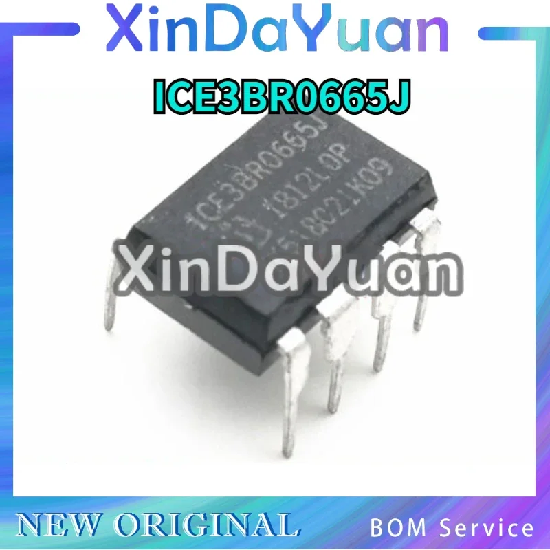 5 pcs ICE3BR0665J  3BR0665J DIP-8  3BR0665JZ D Management Chip