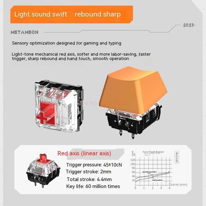 Meta przewodowa klawiatura mechaniczna podwójne zawieszenie na klucz efekt mieszane jasne Rgb bezkonfliktowy kluczowanie 87 kluczowa gra biurowa czerwona Swich