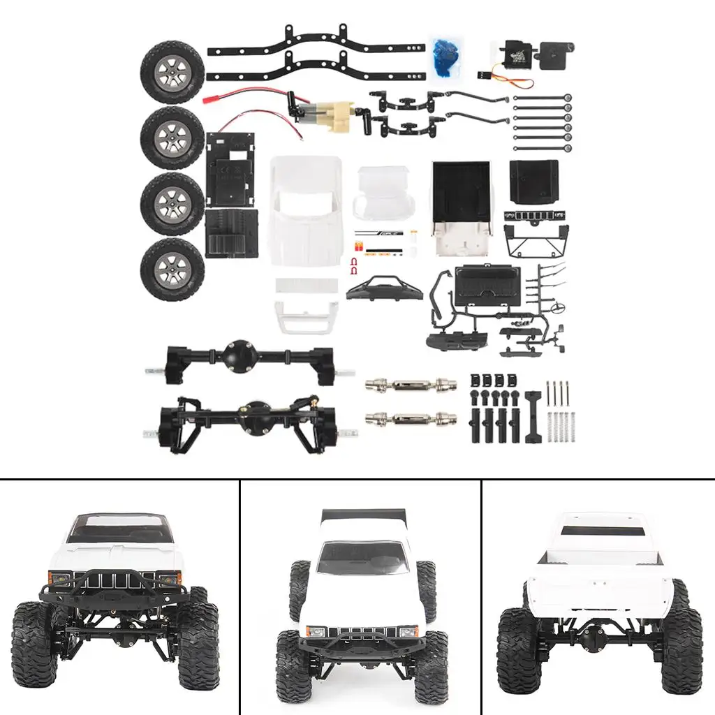 1:16 C24-1MKS Crawler DIY Part Set RC Hobby Grade Climbing Car