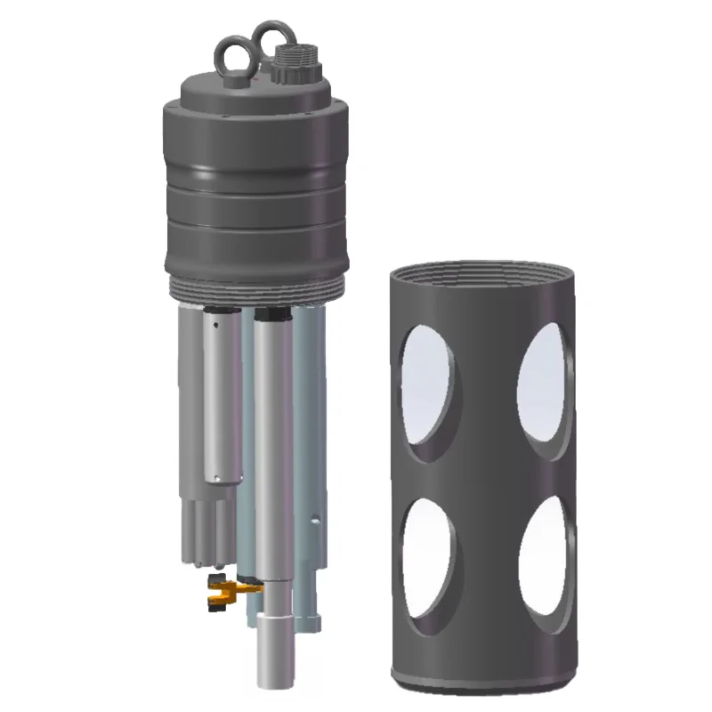 IP68 Independent Structure Design Automatic Cleaning Multi-Parameter Water Quality PH ORP DO Turbidity COD TOC Sensor
