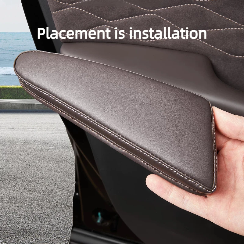 FOR New Geely Monjaro Door Armrest Height‑Up Protective Pad Elbow Cushion Anti‑Scratch Wear‑Resistant Interior Accessory