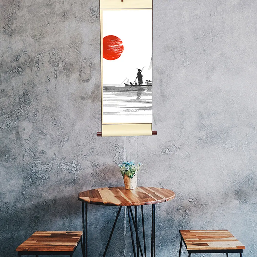 

2Pcs Premium Xuan Paper Blank Scroll for Chinese Calligraphy Painting Ink Absorption Control Sturdy Retro Wall Art Decoration