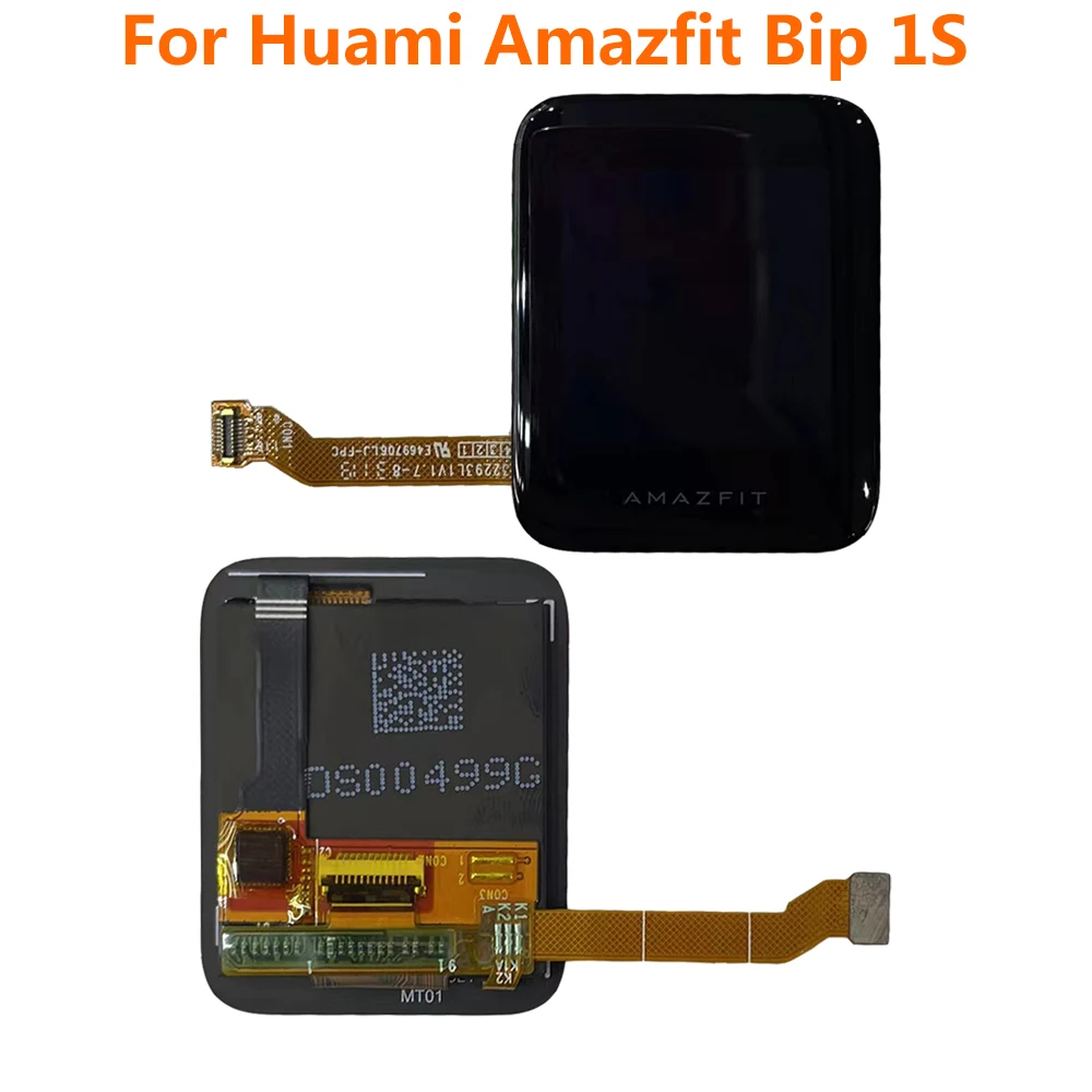 

For Huami Amazfit Bip 1S LCD A1805 A1821 A1823 Display Touch Screen Digitizerr Assembly Replacement Parts