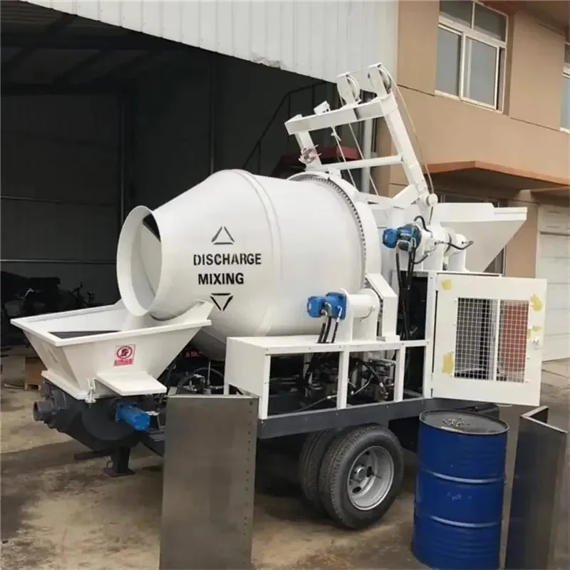 YG China Concrete Beton With Pomp Diesel Engine Mini Concrete Mixer And Pump Self Loading Concrete Mixer Truck With Best Price