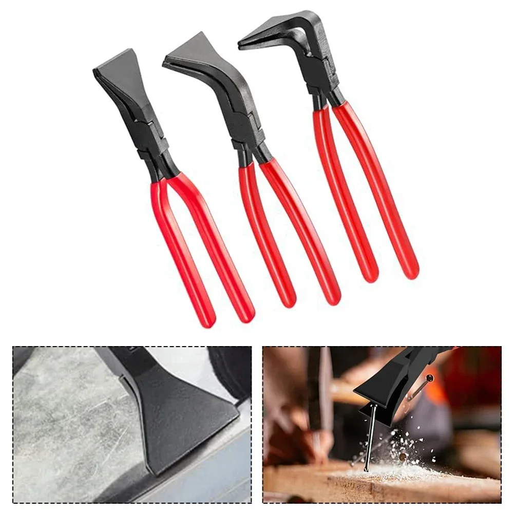 1/3PC Folding Pliers Straight Jaw 45/90degree Jaw Metal Bending Plier Plate Iron Sheet Folding Pliers Car Disassembly Tool