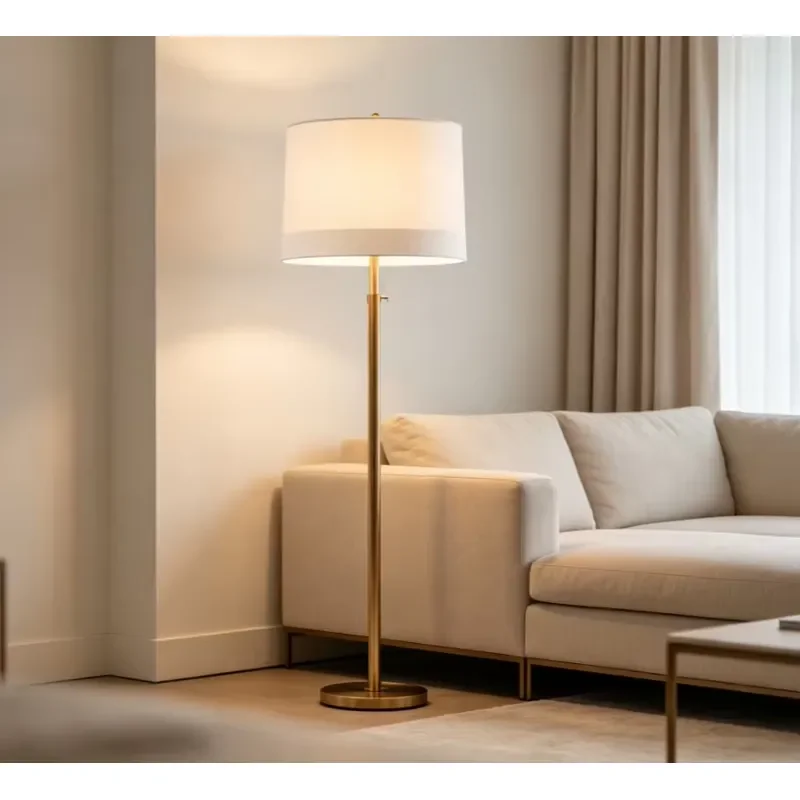 Modern Luxury Metal LED Floor Lamp Waterproof High Brightness Easy Install Hotel Decoration Lighting Fixture Contemporary