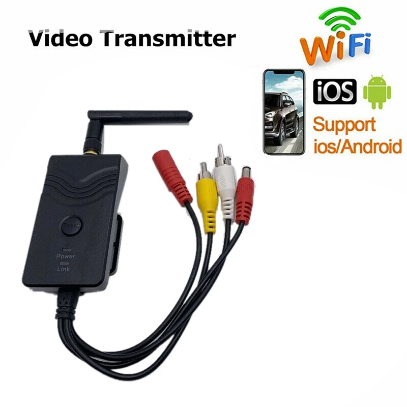 Wifi Transmitter Signal Repeater For Wireless Car Rear View Backup Camera For Iphone IOS & Android 903S HD PK 903W