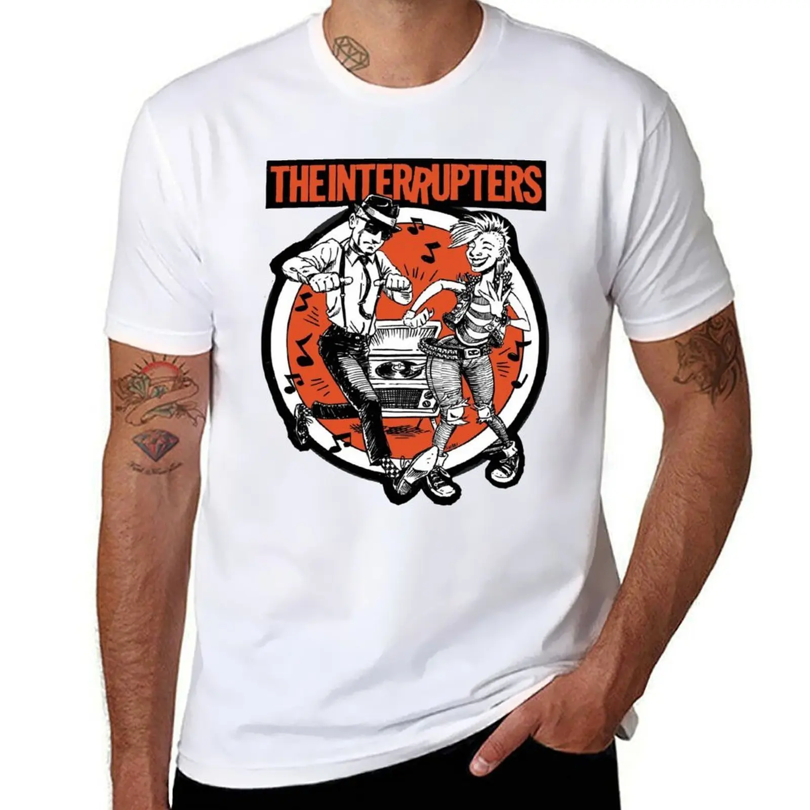 

the int3rupt3rs T-Shirt man tshirt man t shirts cotton T-Shirt