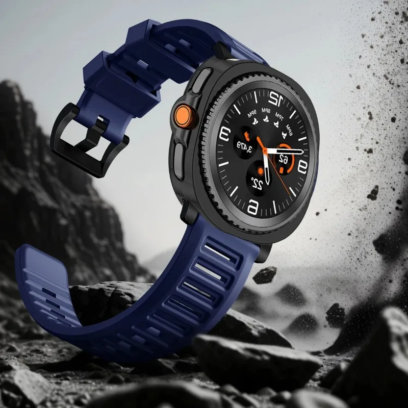 Schutzhülle für Samsung Galaxy Watch 8 Classic 8 40 44 mm, weiches TPU, ausgehöhlte Uhrenabdeckung, schützende Stoßstangenschale, Zubehör