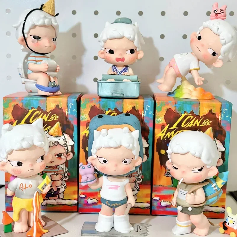 

Juan Juan I Can Be Anything Series Blind Box Cute Anime Figure Surprise Bag Mini Doll Mysterious Box Collection Model Toys Gifts