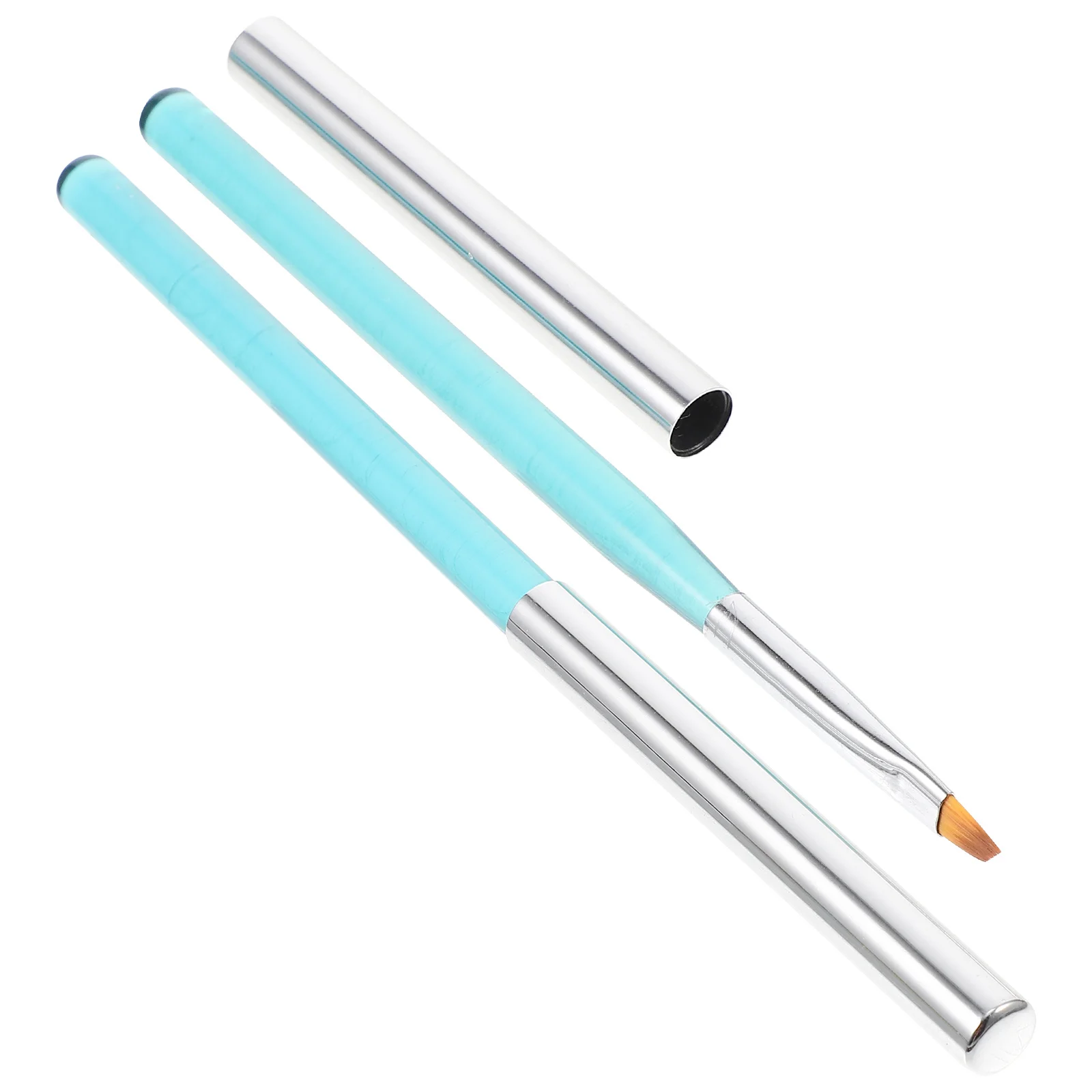 2 Stück Nagelreinigungsbürsten für Fingernägel und Acrylnägel, tragbar und einfach zu bedienende Nagelbürste, Maniküre-Bürste