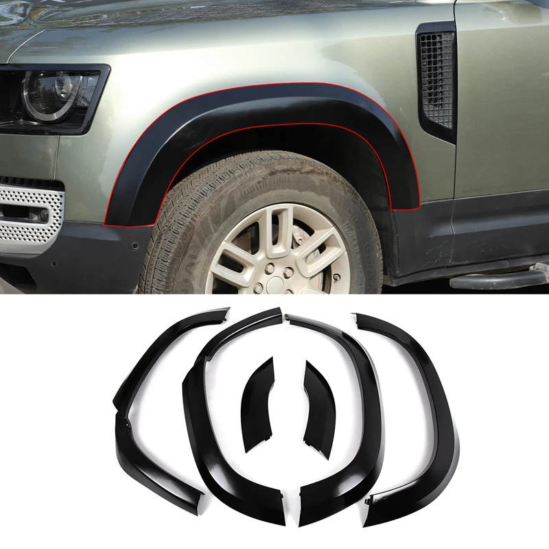 

For Land Rover Defender 90 110 2020-2025 Car Car Fender Flares Arch Wheel Eyebrow Auto Mudguard Lip Body Kit Eyebrow Protector