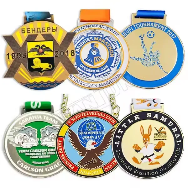 

Custom Metal Medals Annual Unity Martial Arts Festival World Taekwondo Federation Medal Cheap Custom Metal Sports Medals