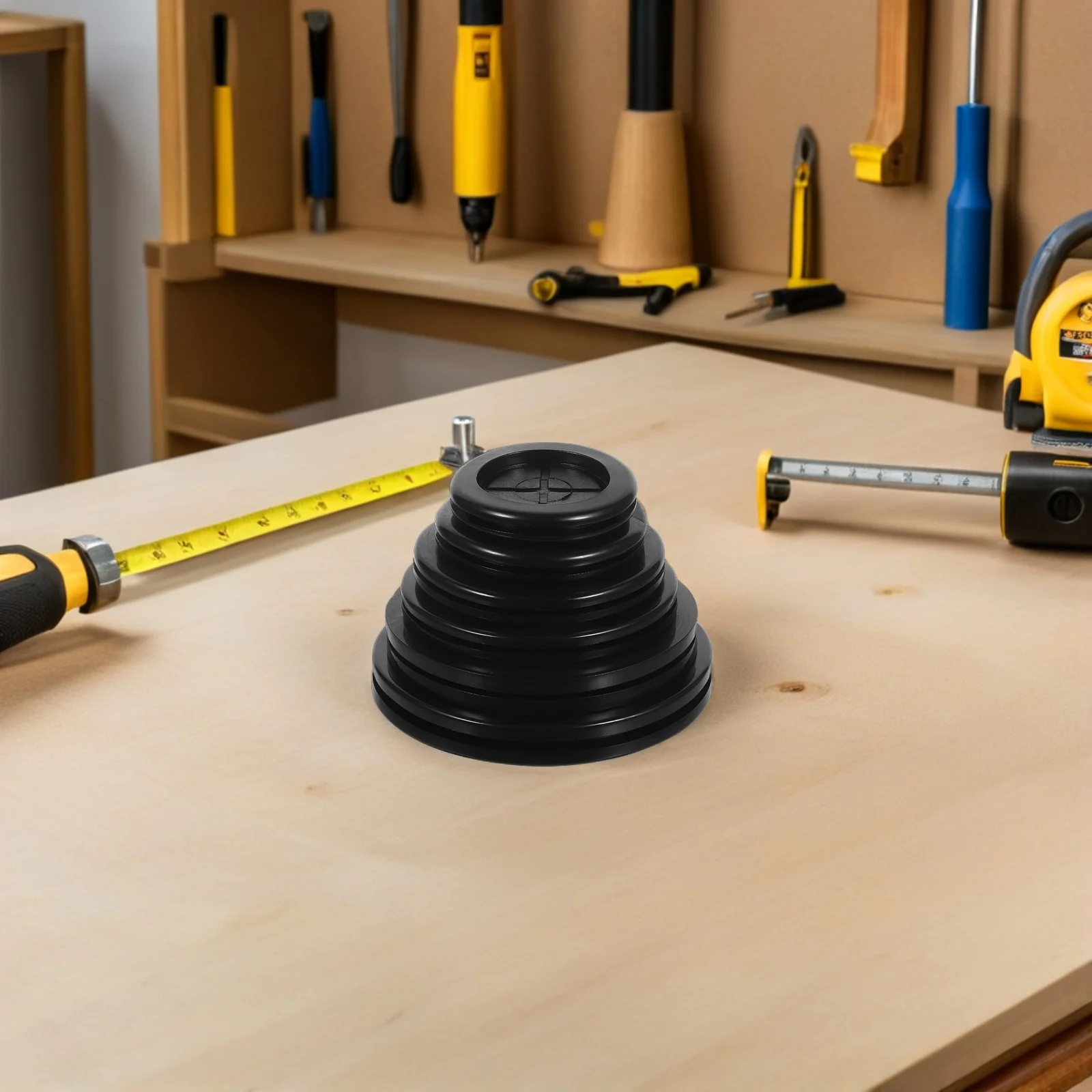 

12pcs Rubber Grommets For Wiring Double Sided Cable Grommet Protector Snap-In Hole Cover For Desk Table Cabinet Wall Network