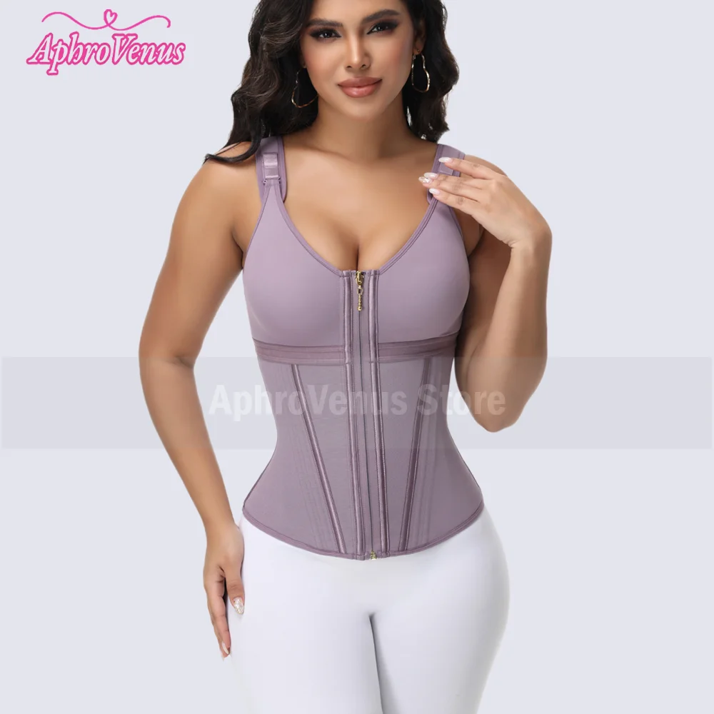 

Fajas Girdles Double Compression Waist Trainer Women Corset for Abdominal Body Shaper Contraction After Fitness Exercise Vest