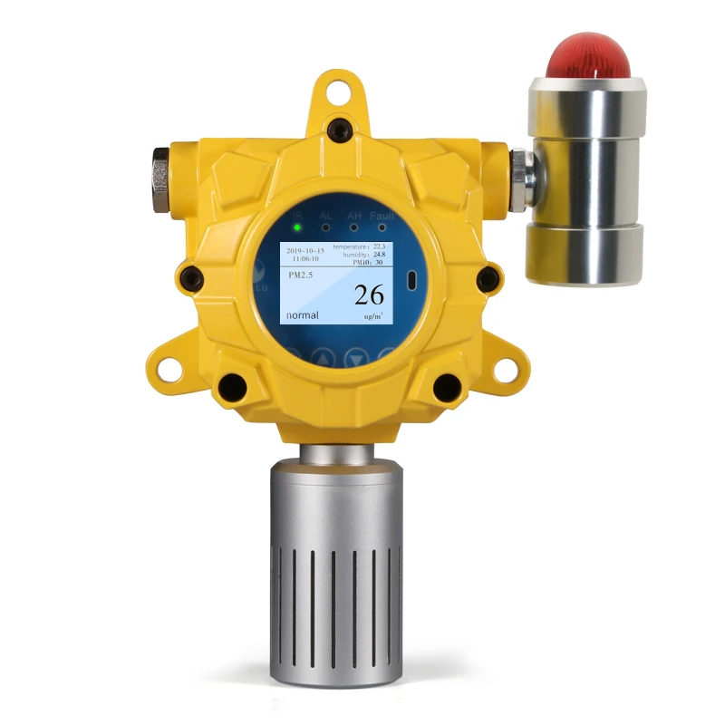 

High Precision Online Industrial Ip65 Dust Monitoring Pm2.5 Dust Detector Manufacturer