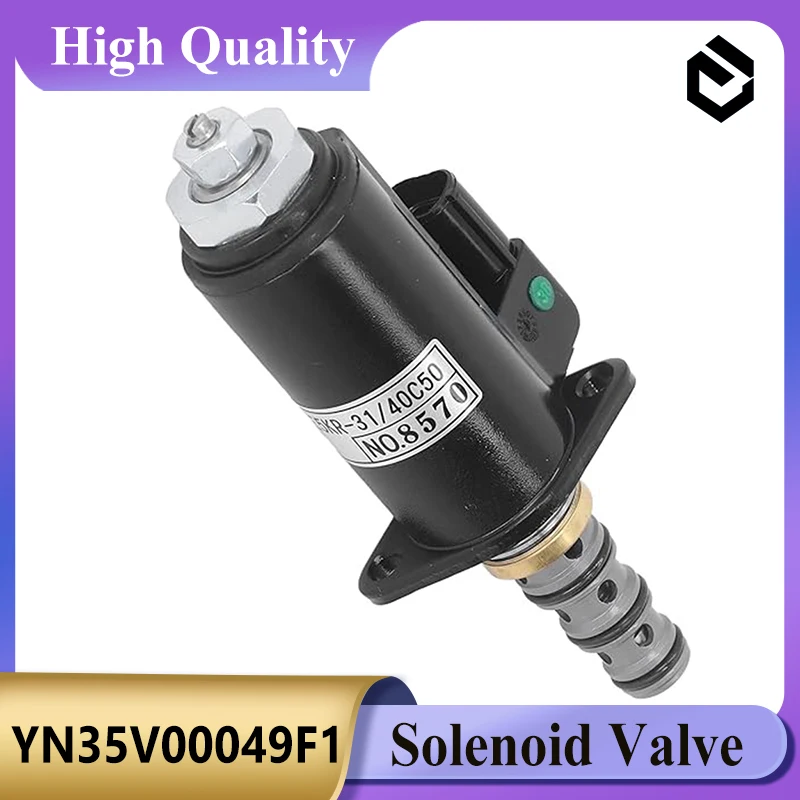 

Solenoid Valve YN35V00049F1 KDRDE5KR-31/40C50-213 for SK200-8 SK250-8 SK330-8 SK200-6E Excavator Parts