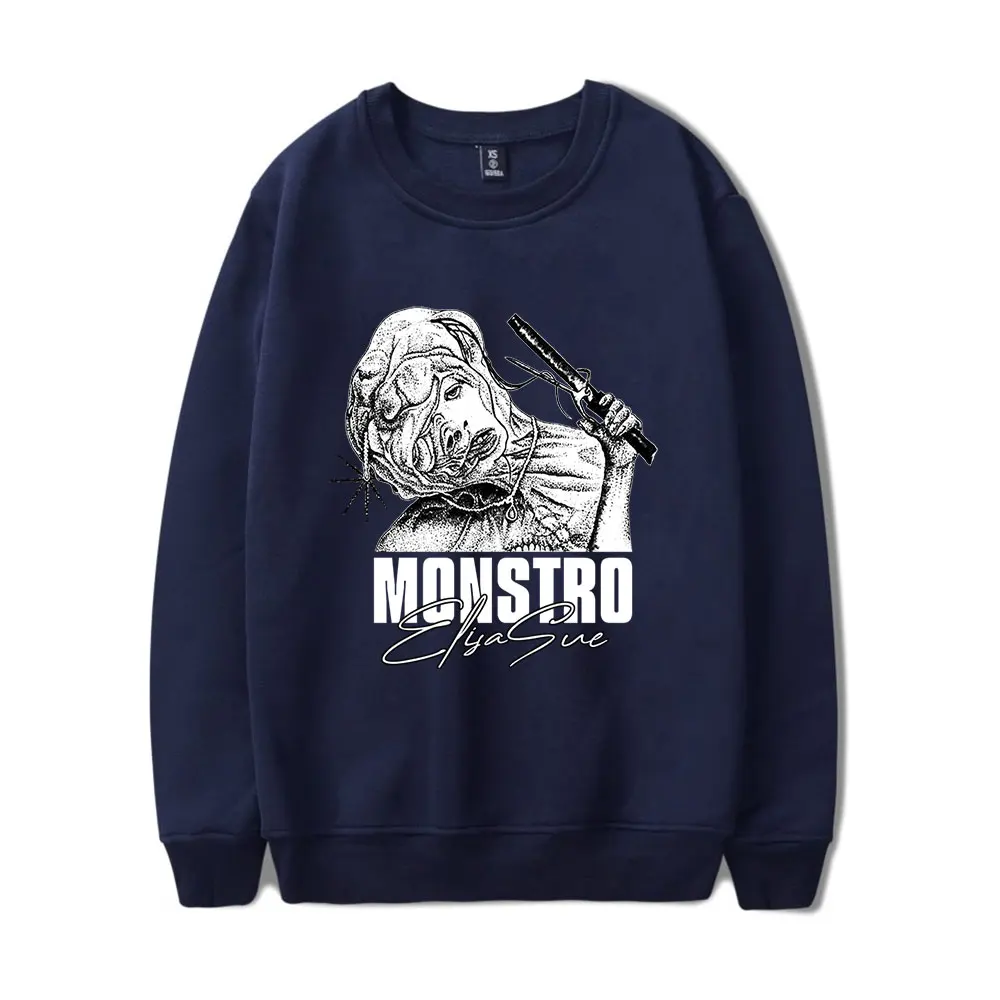 The Substance 2024 영화 Monstro Elisasue 빈티지 90 년대 Merch 맨투맨 남녀공용 풀오버, 하라주쿠 캐주얼 맨투맨