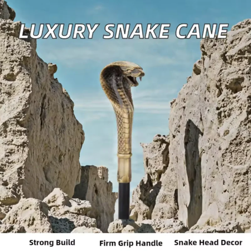 

Halloween Magic Wand Weapon Snakehead Performance Scepter Role Playing Wand Props Children's Party Dress Up