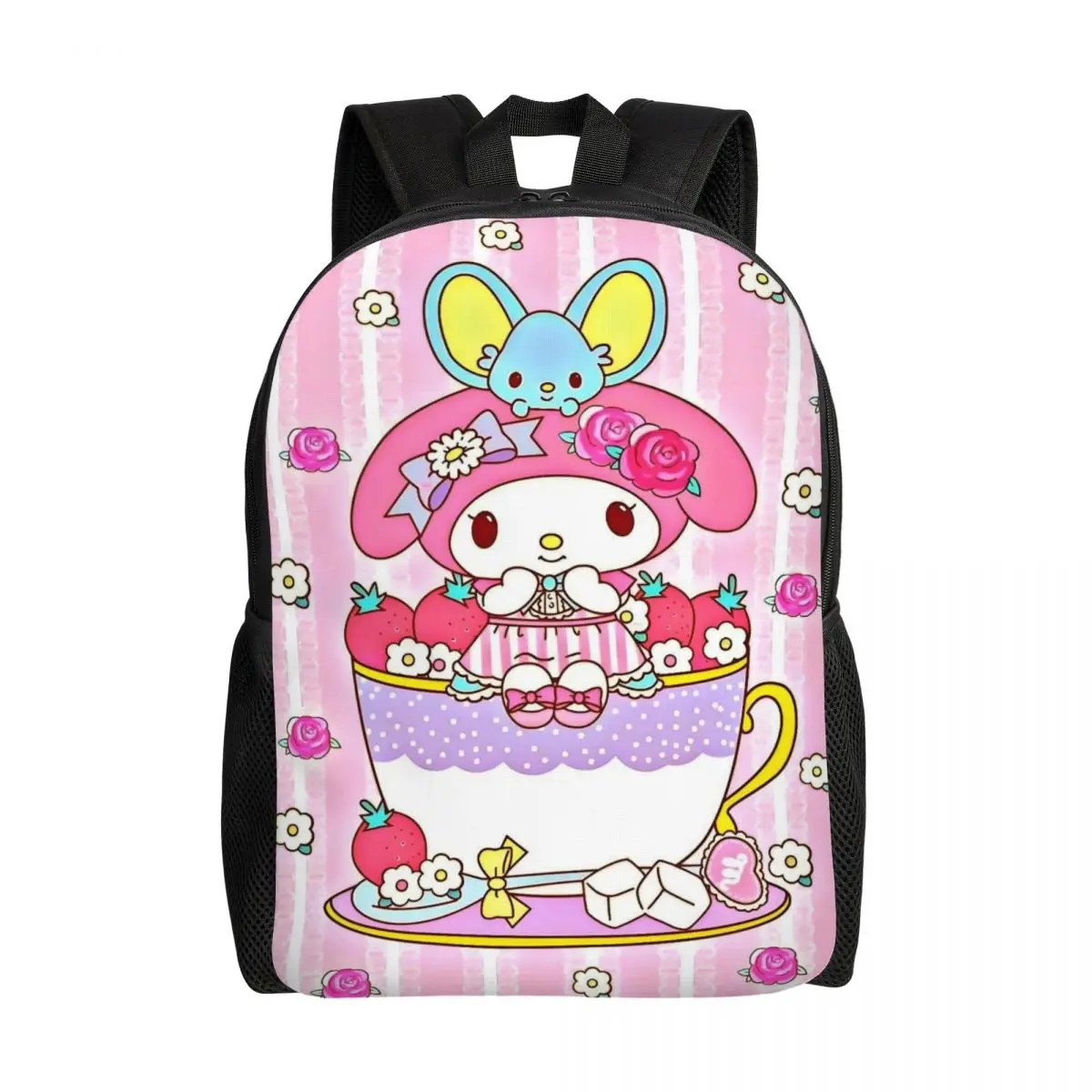

Custom Melody Cartoon Movie Travel Backpack Men Women School Computer Bookbag Fashion Film College Student Daypack Bags
