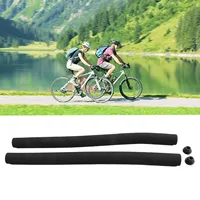 2x Foam Bicycle Bike Butterfly Handle Lawn Mower Handlebar Grips Cover Sponge Shock Absorption Replace Grips Cover Accessorie
