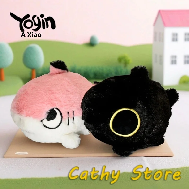 20 سنتيمتر أفخم Sharkitty القط شبل دمية Kawaii أنيمي لينة محشوة نماذج للحيوانات لعبة لسطح المكتب ديكور هدية مناسبة لجميع الأعمار #4